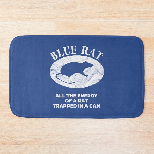 Item preview, Blue Rat All The Energy Of A Rat Trapped In A Can - Destressed Design designed and sold by risible.