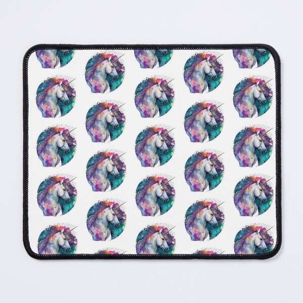Item preview, Cosmic watercolor unic #35 unicorn designed and sold by LaElee.