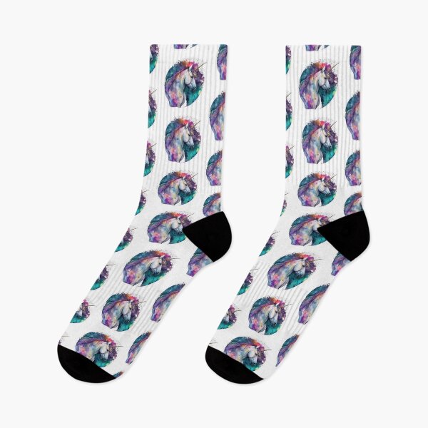 Item preview, Cosmic watercolor unic #35 unicorn designed and sold by LaElee.