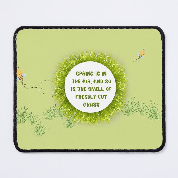 Item preview, Spring is in the air, and so is the smell of freshly cut grass designed and sold by aywchen.