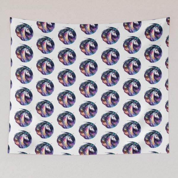 Item preview, Cosmic watercolor unic #36 unicorn designed and sold by LaElee.