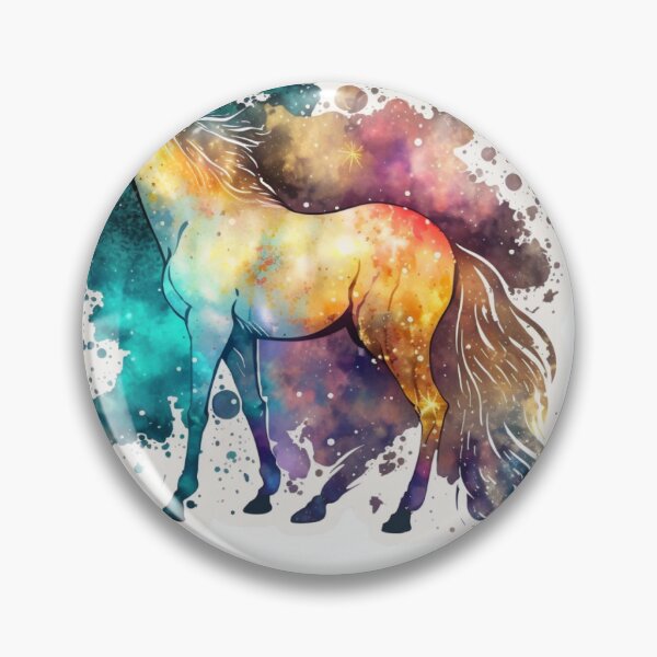 Item preview, Cosmic watercolor unic #37 unicorn designed and sold by LaElee.