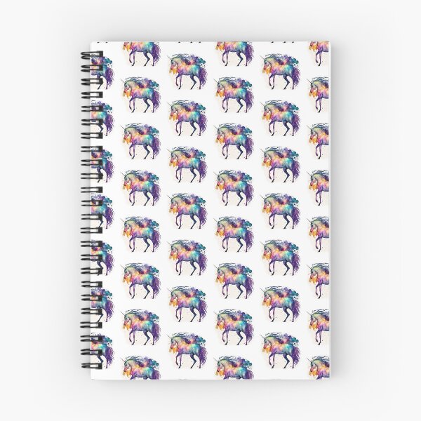 Item preview, Cosmic watercolor unic #40 unicorn designed and sold by LaElee.