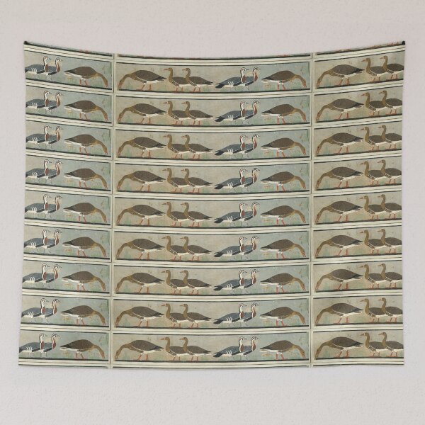 Item preview, Facsimile Painting of Geese, Tomb of Nefermaat and Itet, by Charles K. Wilkinson  designed and sold by Amanda1775.