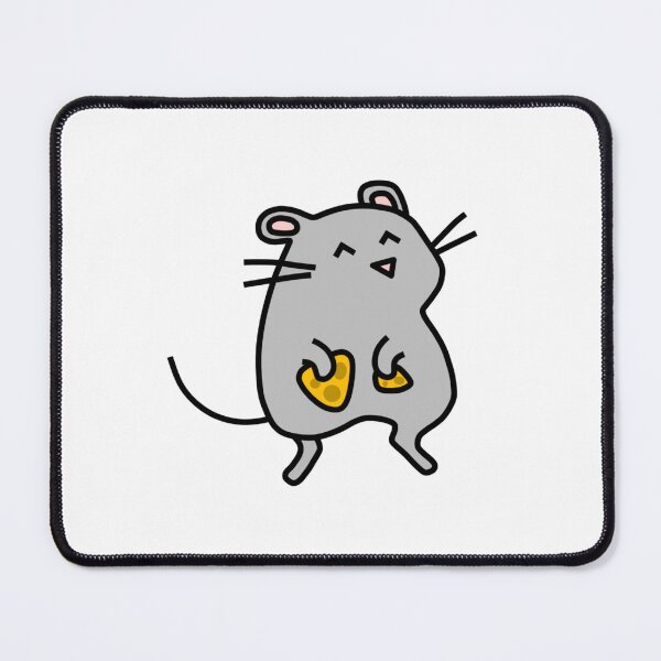 Item preview, Cute Mouse Eating Cheese designed and sold by OrderofOps.