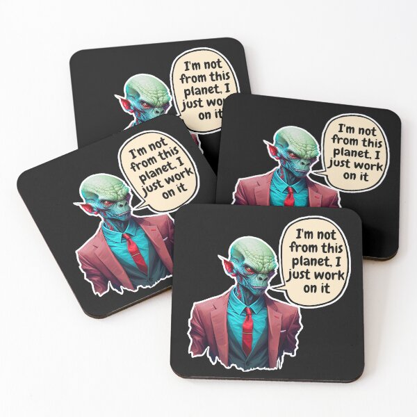 Item preview, I'm not from this planet, I just work on it designed and sold by azet-art.