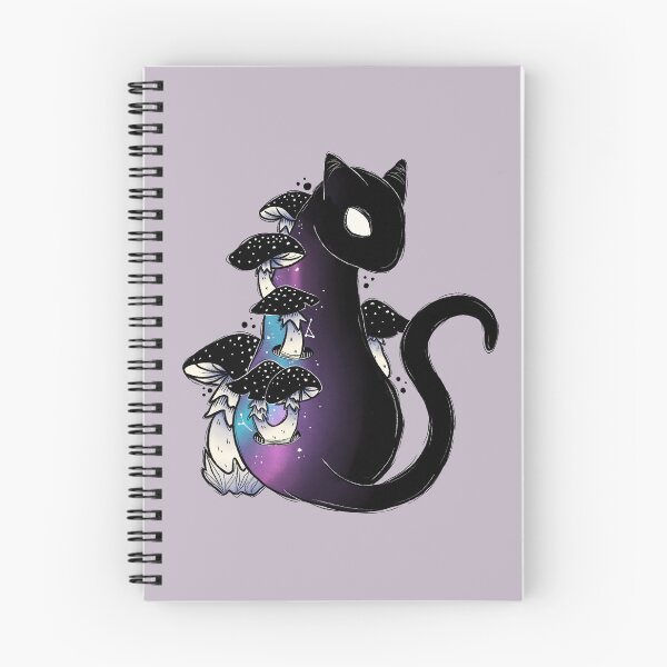 Item preview, Hongo gato Amanita Galactica designed and sold by TinyKatCreative.