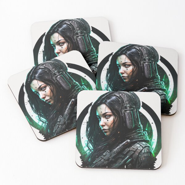 Item preview, Asha Varek | Mandalorian Warriors | Series 01 designed and sold by Ancestral Realms.