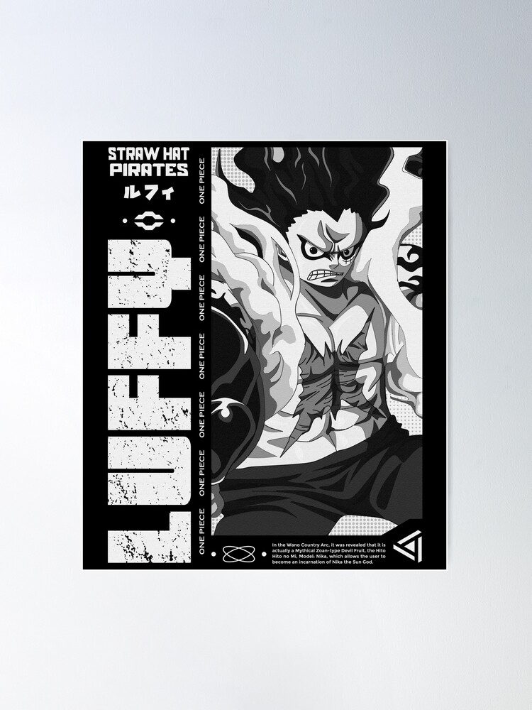 Fujitora - One Piece v.3 white version Poster for Sale by Geonime