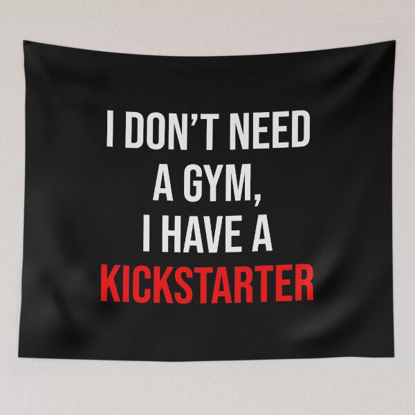 Item preview, I don't need a gym - Vintage Motocross Design - Kickstart Kenny Edition designed and sold by starider.
