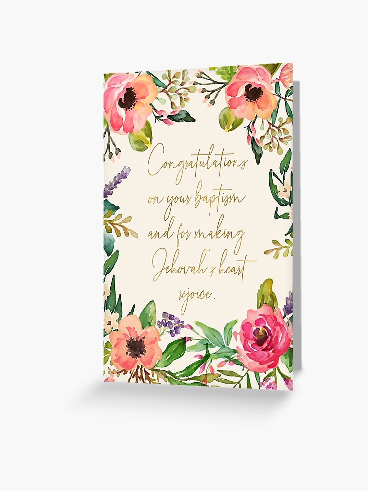 Rejoicing With You On Your Baptism (Orange) {Greeting Card} Rejoicing With You On Your Baptism (Orange) {Greeting Card}