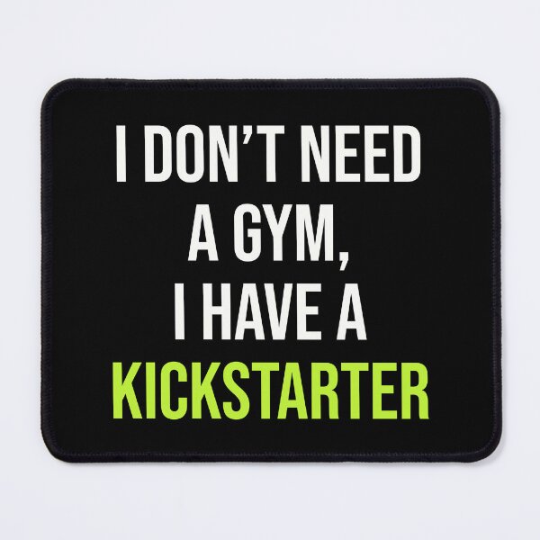 Item preview, I don't need a gym - Vintage Motocross Design - Kickstart Kenny Edition designed and sold by starider.