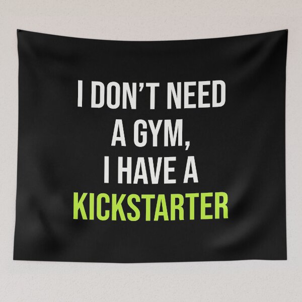 Item preview, I don't need a gym - Vintage Motocross Design - Kickstart Kenny Edition designed and sold by starider.