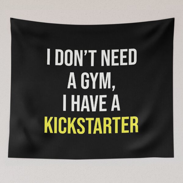 Item preview, I don't need a gym - Vintage Motocross Design - Kickstart Kenny Edition designed and sold by starider.