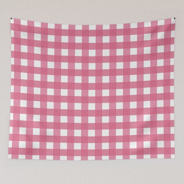 Item preview, Gingham - Pink designed and sold by lisajaynemurray.