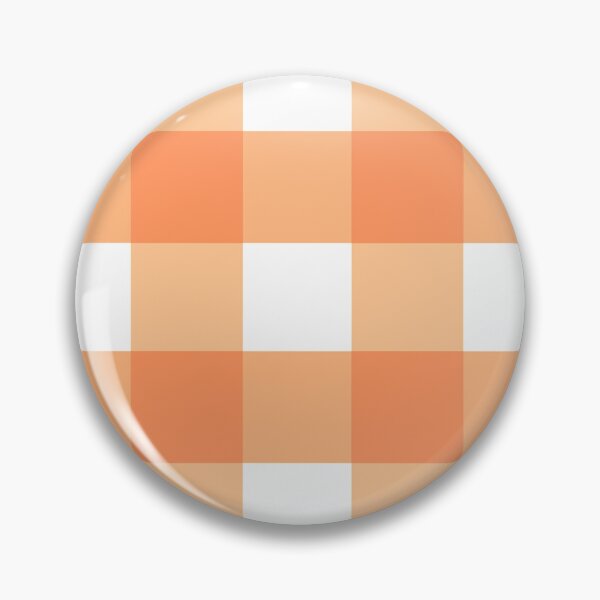Item preview, Gingham - Tangarine designed and sold by lisajaynemurray.