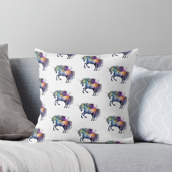 Item preview, Cosmic watercolor unic #56 unicorn designed and sold by LaElee.