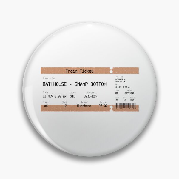 Item preview, Spirited Away Train Ticket designed and sold by theredfoxs.