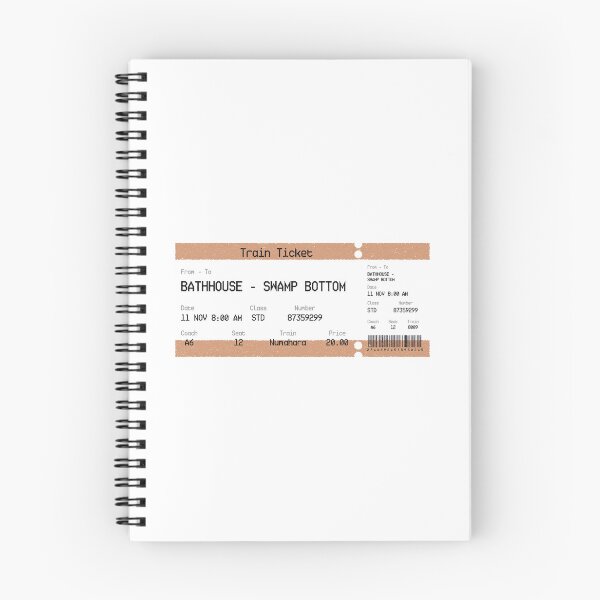 Item preview, Spirited Away Train Ticket designed and sold by theredfoxs.