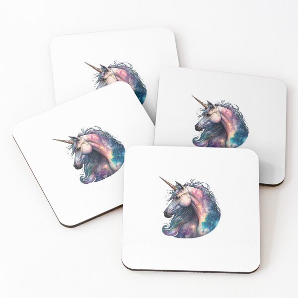 Item preview, Copy of Cosmic watercolor unic #57 unicorn designed and sold by LaElee.