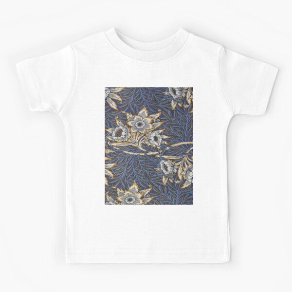 William Morris Tulip - Artwork Inspired by Morris Style- Vintage William  Morris flowers Kids T-Shirt for Sale by Tamas Das