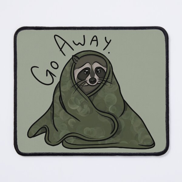 Item preview, Introvert Raccoon designed and sold by Doodle-Lyn.