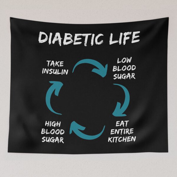 Item preview, Diabetic Life designed and sold by StrideOrDie.