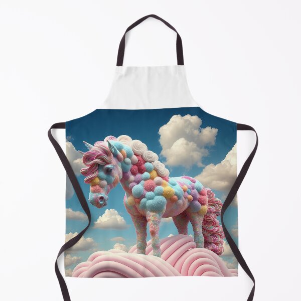 Item preview, Unicorn Candy Land Pony AI Digital Artwork designed and sold by T3goods.