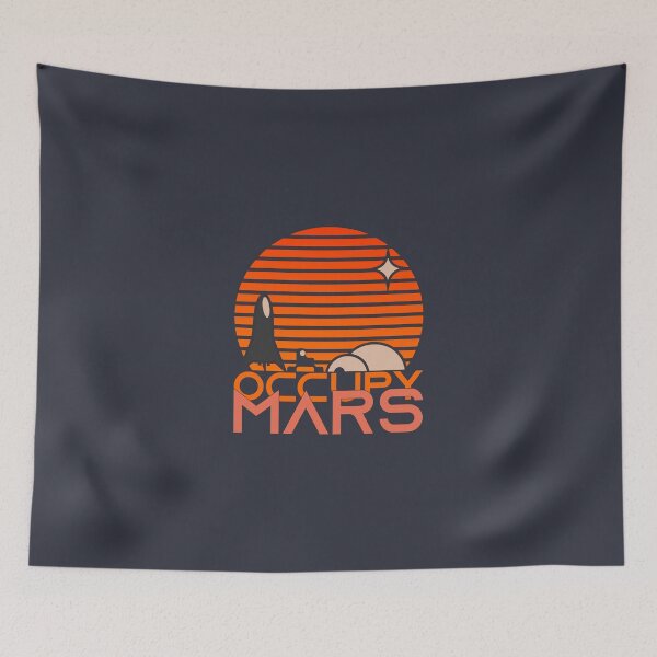Item preview, Occupy Mars designed and sold by Thehouseofolive.