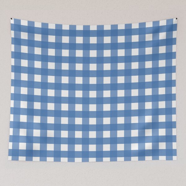 Item preview, Gingham - Blue designed and sold by lisajaynemurray.