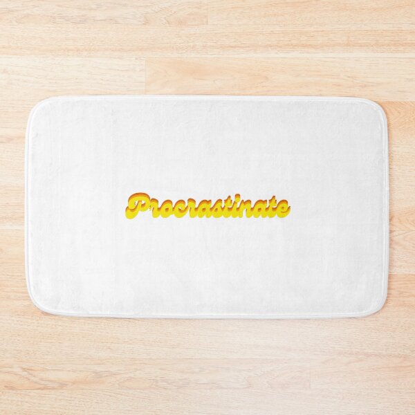 Item preview, Procrastinate designed and sold by MangaKatStudios.