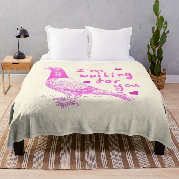 Item preview, I'm waiting for you pink dove designed and sold by pinkyfish1010.