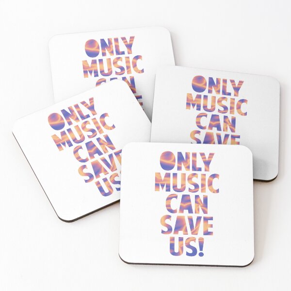 Item preview, Only Music Can Save Us! designed and sold by Thehouseofolive.