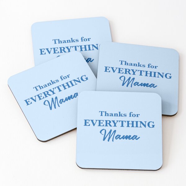 Item preview, Thanks for everything mama designed and sold by stripedcarpet.