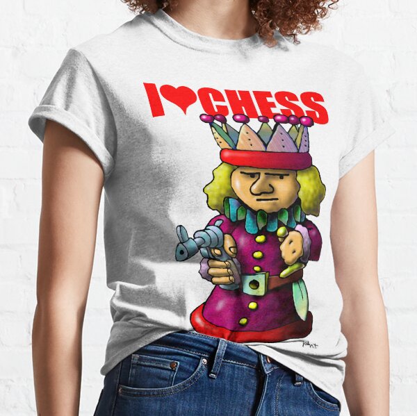 I Love Chess - King Classic T-Shirt
