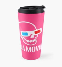 Two Skulls One Shirt! Travel Mug