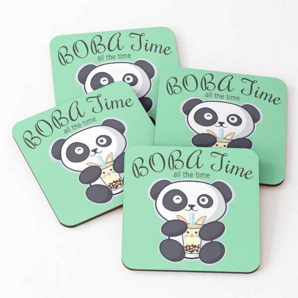 Item preview, Panda Loves Boba Time All the Time designed and sold by merchloh128.