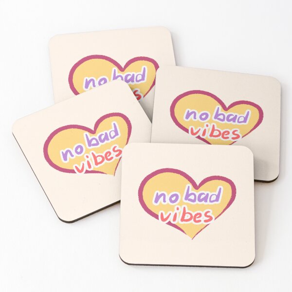 Item preview, No bad vibes designed and sold by pinkyfish1010.
