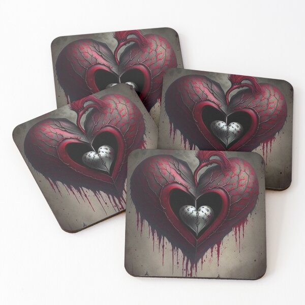 Item preview, Dark Gothic Heart designed and sold by BiancaDPetals.