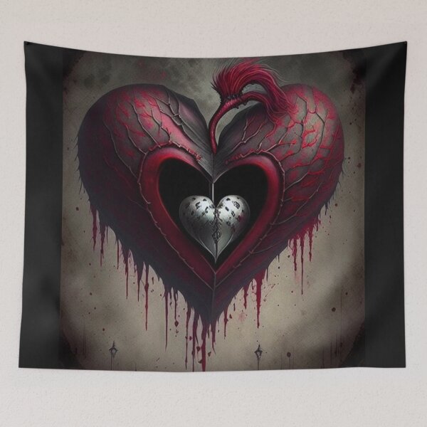 Item preview, Dark Gothic Heart designed and sold by BiancaDPetals.