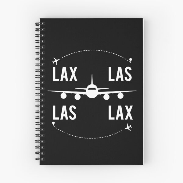 Item preview, LAX to LAS Airplane Travel Los Angeles to Las Vegas Airplane Flight designed and sold by VegasTravelShop.
