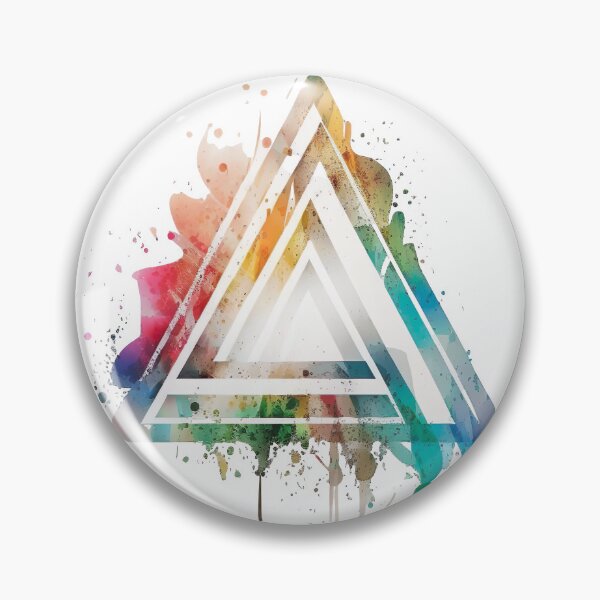 Item preview, Modern Triangle Illustration in Color designed and sold by ArtfulAmbitions.