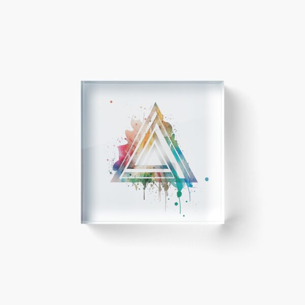 Item preview, Modern Triangle Illustration in Color designed and sold by ArtfulAmbitions.