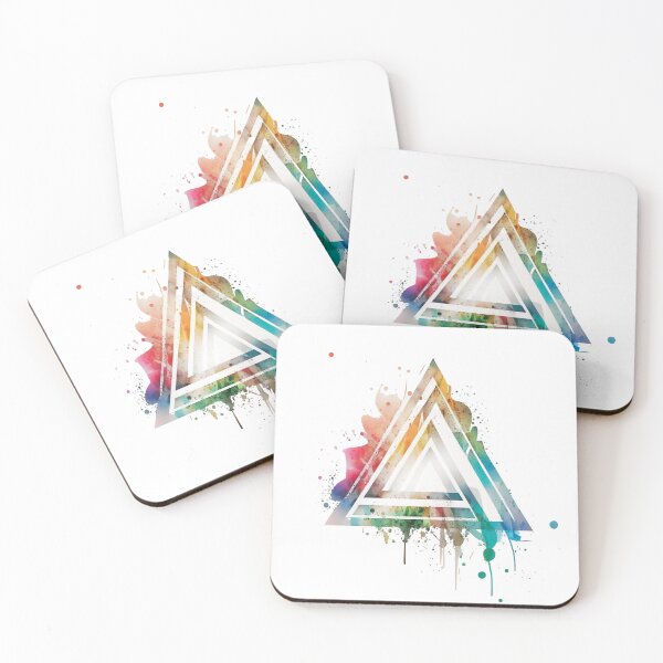 Item preview, Modern Triangle Illustration in Color designed and sold by ArtfulAmbitions.