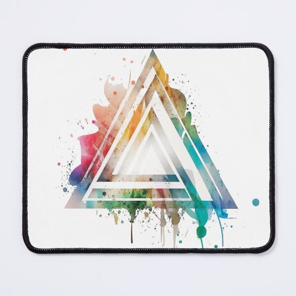 Item preview, Modern Triangle Illustration in Color designed and sold by ArtfulAmbitions.