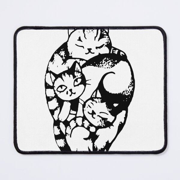 Item preview, Kawaii Cat Pile - funny cats designed and sold by Artocity99.