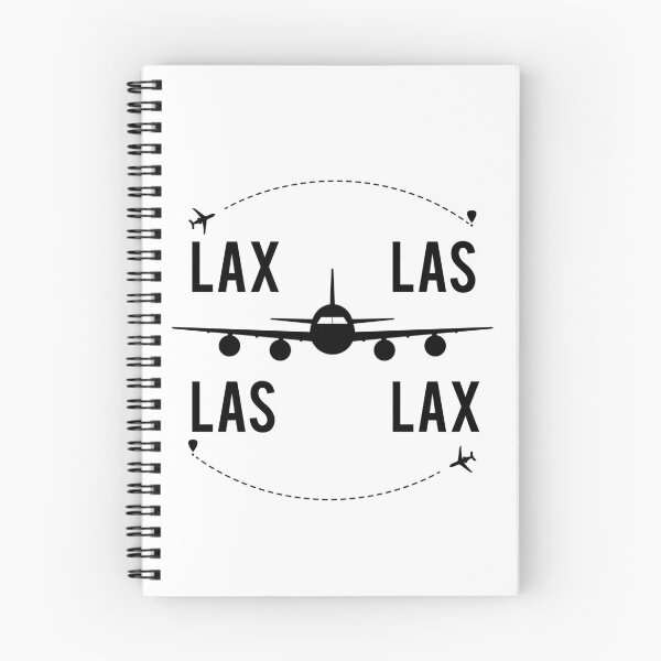 Item preview, LAX to LAS Airplane Travel Los Angeles to Las Vegas Airplane Flight designed and sold by VegasTravelShop.