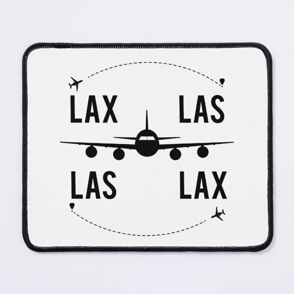 Item preview, LAX to LAS Airplane Travel Los Angeles to Las Vegas Airplane Flight designed and sold by VegasTravelShop.