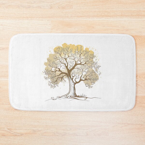 Item preview, Golden Tree Fun Modern Illustration designed and sold by ArtfulAmbitions.