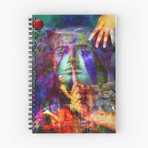 Item preview, "Shhhhh" Digital Collage Art designed and sold by Raven’s Wing Studio.